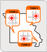 map of missouri